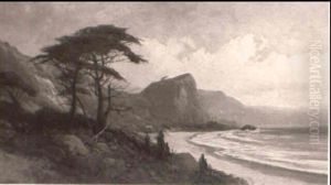 Coast Near Monterey, California by Frederick Ferdinand Schafer