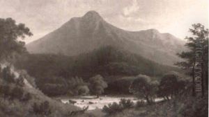 View Of Mount Tamalpais by Frederick Ferdinand Schafer