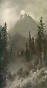 On Lake Blanche, Wasatch Mountains, Utah by Frederick Ferdinand Schafer