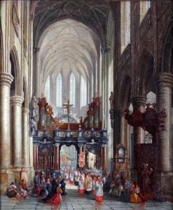 St.jacque, Antwerp, Belgium by Henry Schafer