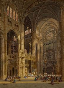 Cathedral Interior, Toledo