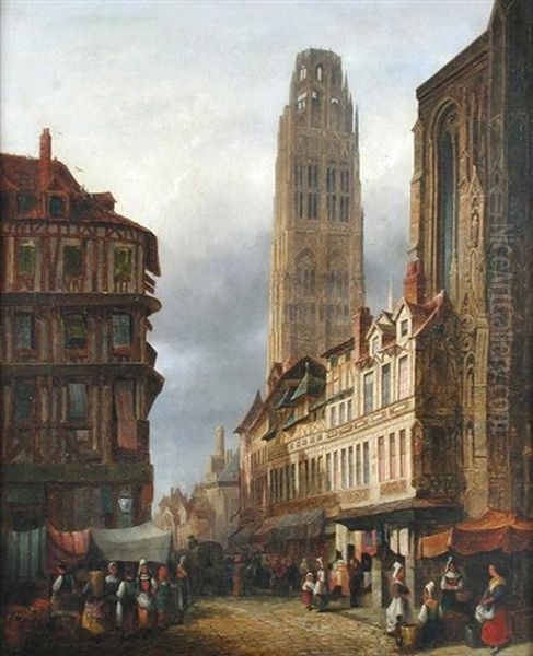 A View Of Bruges (+ A View Of Strasbourg; Pair) - view 1