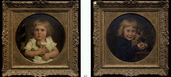 Petite Fille Aux Poupees (+ Petit Garcon; Pair) - view 1