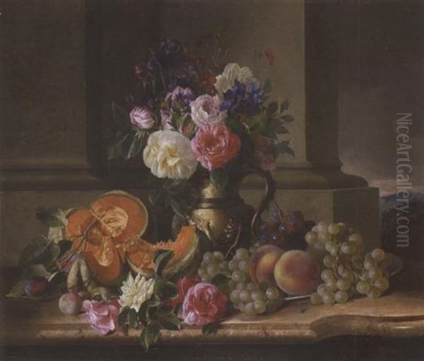 Blumen-und-fruchtestillleben - view 1