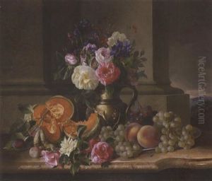 Blumen-und-fruchtestillleben Blumen-und-fruchtestillleben