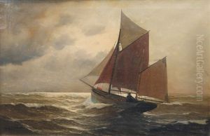 Fishing Boat In Back Light thumbnail