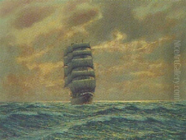 Segelschiff Auf See - view 1