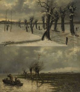 Avant L'orage Et Sous La Neige (2 Works) by Josef Schakewits