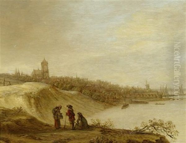Blick Uber Den Rhein Auf Die Stadt Arnheim - view 1