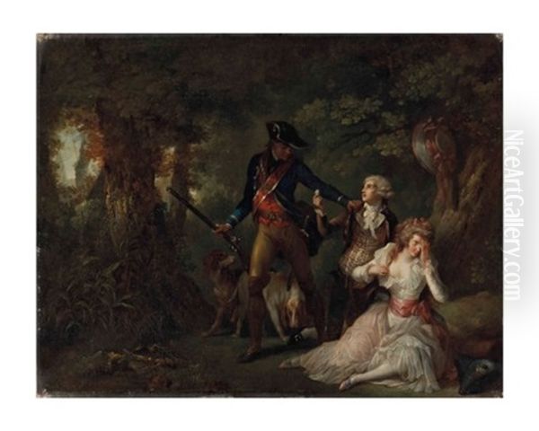 Le Nid Decouvert, Dit Aussi 'le Garde-chasse Scrupuleux - view 1