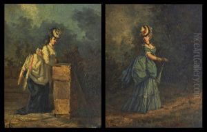 Elegantes Au Parc by Jean-Frederic Schall