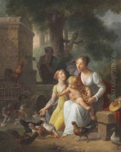The Fortunate Mother by Jean-Frederic Schall
