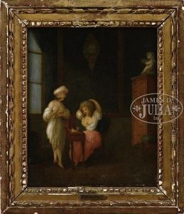 Two Women At A Dressing Table