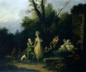 La Fontaine De L'amour by Jean-Frederic Schall