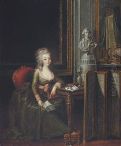 Portrait Of Marie-therese De Savoie, Comtesse D'artois Portrait Of Marie-therese De Savoie, Comtesse D'artois