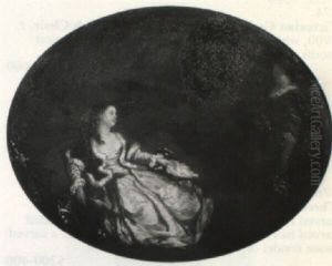 Serving Her Mistress by Jean-Frederic Schall