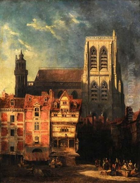 The Marketplace Of Abbeville - view 1