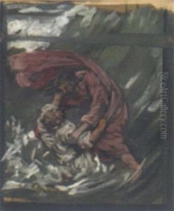Biblische Szene by Edwin Scharff