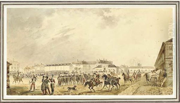 A Calvary Battle - view 1