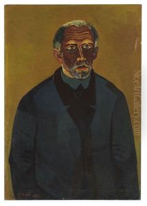 Arbeitsloser In Blauer Jacke (arbeiterbildnis)