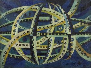 Kosmische Bahnen (star System) by Josef Scharl