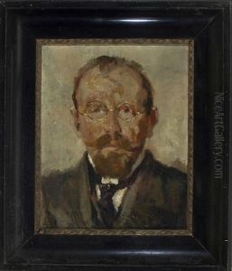 Portrait Des Vaters by Josef Scharl