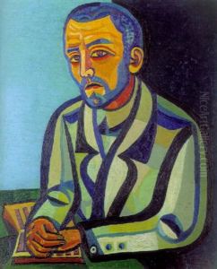 Nachdenklicher Mann by Josef Scharl
