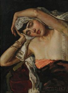 The Sleeping Model by Nikol Schattenstein