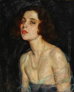 Portrait Of A Woman by Nikol Schattenstein