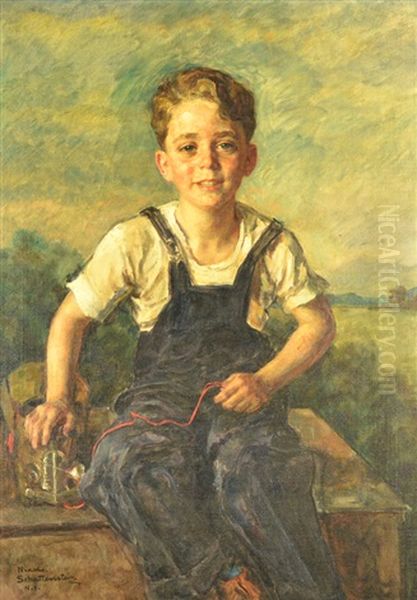 Portrait Of A Young Boy - view 1