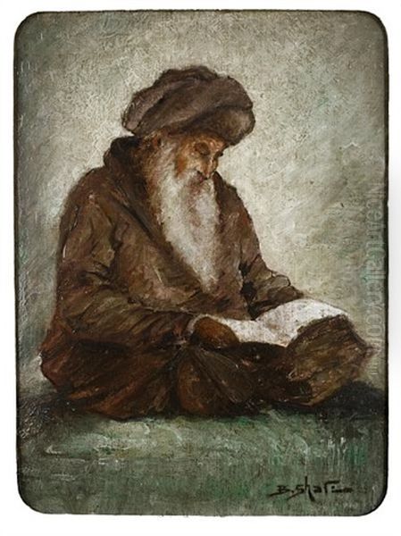 A Jew Reading - view 1
