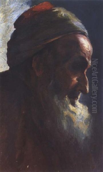 Portrait Of A Religious Jew From Jerusalem - view 1
