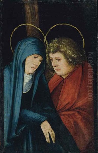 La Vierge Et Saint Jean Au Pied De La Croix - view 1
