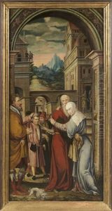Sainte Anne Et Saint Joachim A La Porte Doree