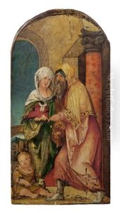 Szene Aus Dem Leben Johannes Des Taufers by Hans Leonhard Schaeufelein