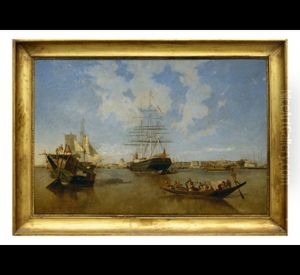 Shipping On The Hoogly River, Calcutta