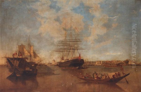 Shipping Off Calcutta - view 1
