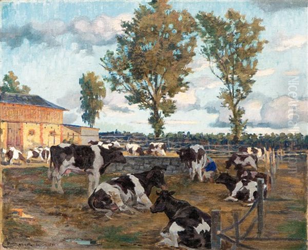 Milking Cows In Mecklenburg - view 1
