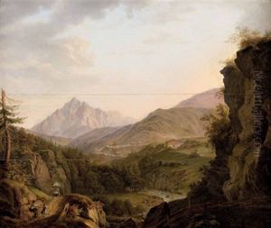 Rast Bei Innsbruck by Johann George Schedler