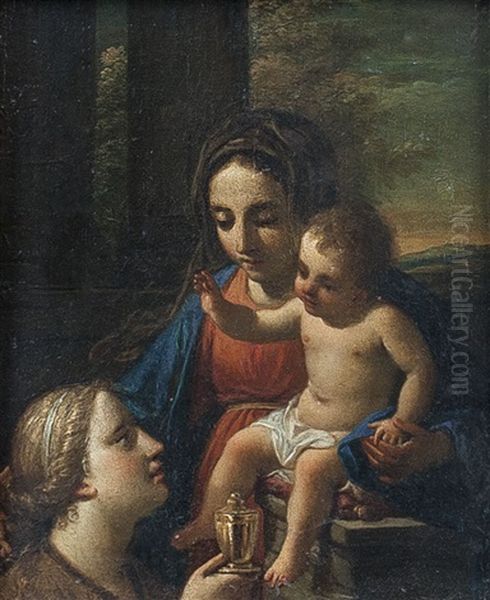Vergine Con Bambino E Santa Maria Maddalena - view 1