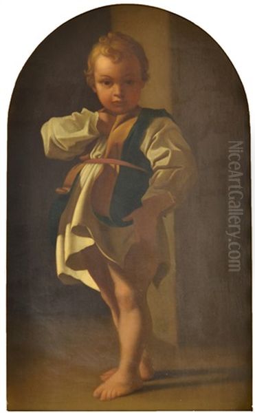 Little Boy From The Charity Painting - view 1
