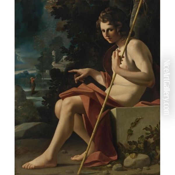 St. John The Baptist In A Landscape - view 1