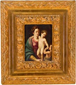 Madonna Con Il Bambino by Bartolomeo Schedoni