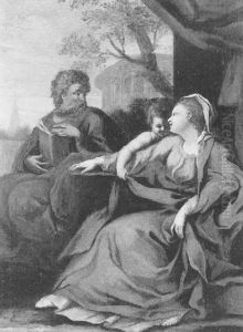 La Sainte Famille by Bartolomeo Schedoni