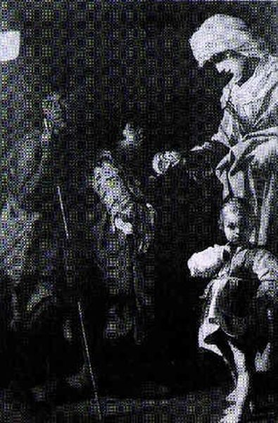 St. Margaret Of Hungary Giving Alms To The Poor - view 1