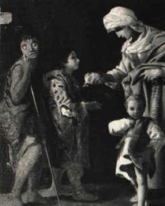 Das Almosen Fur Die Armen by Bartolomeo Schedoni