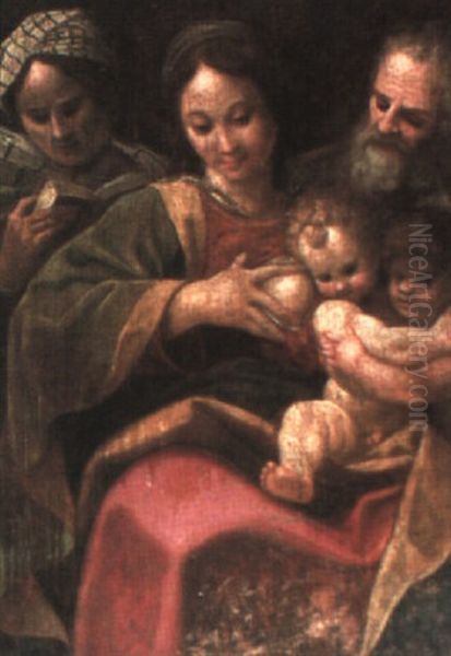 The Holy Family With Saint John The Baptist And Saint Elizabeth - view 1