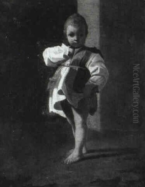 A Study Of The Boy From `l'elemosina' - view 1