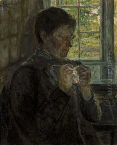 Fru Schneider Ved Vinduet - view 1