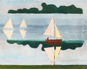 Am Jamunder See (mecklenburg) by Kurt Scheele